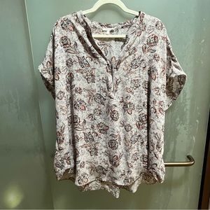 Maurices plus size 1X blouse